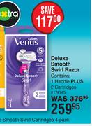 Gillette Venus Deluxe Smooth Swirl Razor