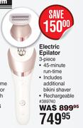 Dquip Electric Epliator 3 Piece