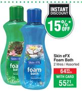 Skin eFX Foam Bath Assorted-2Litres Each