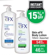 Skin eFX Body Lotion Assorted-725ml Each