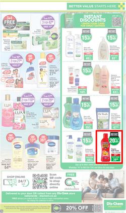 Dis-Chem : Summer Savings (19 October - 12 November 2023), page 15