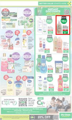 Dis-Chem : Summer Savings (19 October - 12 November 2023), page 15