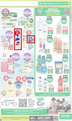 Dis-Chem : Summer Savings (19 October - 12 November 2023), page 15