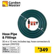 Garden Master Hose Pipe & Fittings