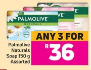 Palmolive Naturals Soap Assorted-For 3 x 150g