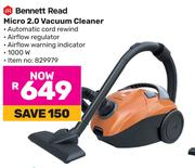 Bennett Read Micro 2.0 Vacuum Cleaner