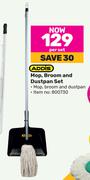 Addis Mop, Broom & Dustpan Set