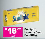 Sunlight Laundry Soap Bar-500g Each
