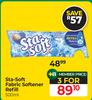 Sta-Soft Fabric Softener Refill-For 3 x 500ml