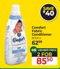 Comfort Fabric Conditioner-For 2 x 800ml