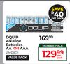 DQuip Alkaline Batteries (AA Or AAA)-24 Pack Per Pack