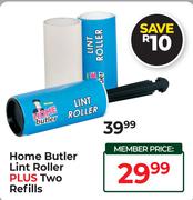 Home Butler Lint Roller Plus Two Refills