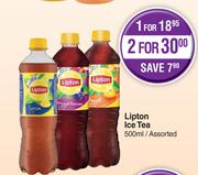 Lipton Ice Tea Assorted-For 2 x 500ml