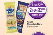 Nestle Chocolate Bars Assorted-For 1 x 80g