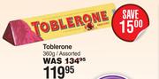Toblerone Assorted-360g