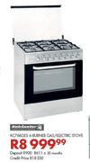 Kelvinator KC766GES 6 Burner Gas/Electric Stove