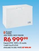 Russell Hobbs 500L White Chest Freezer