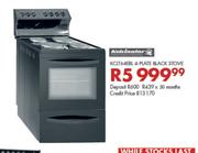 Kelvinator KCLT64EBL 4 Plate Black Stove