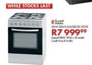 Russell Hobbs 60cm Ceran Gas/Electric Stove