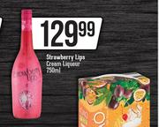 Strawberry Lips Cream Liqueur-750ml