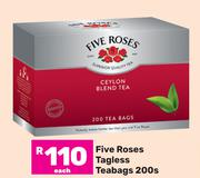 Five Roses Tagless Teabags-200s