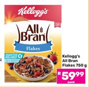 Kellogg's All Bran Flakes-750g Each
