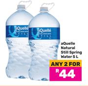 Aquelle Natural Still Spring Water-For 2 x 5L