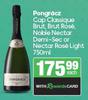 Pongracz Cap Classique Brut, Brut Rose, Noble Nectar Demi-Sec Or Nectar Rose Light-750ml Each