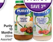 Purity 10 Months Assorted- For 1 x 250ml
