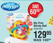 Playgro My First Bendy Ball