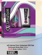Coty Exclamation Untamed Gift Set Perfumed Body Mist-220ml Per Set