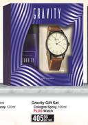 Coty Gravity Gift Set Cologne Spray-100ml Per Set