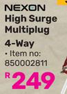 Nexon High Surge Multiplug 4 Way
