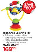 Playgro High Chair Spinning Toy