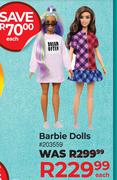 Barbie Dolls 203559-Each