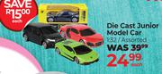Die Cast Junior Model Car Assorted (1:32)-Each