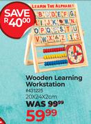 Wooden Learning Workstation 20x24x2cm 431225