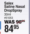 Salex Saline Nasal Drop Spray-30ml