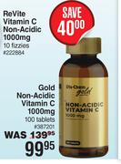 Dis-Chem Gold Non Acidic Vitamin C 1000mg 100 Tablets
