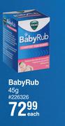 Vicks Baby Rub-45g Each