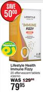 Lifestyle Health Immune Fizzy 20 Effervescent Tablets
