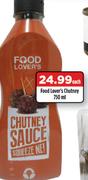 Food Lover's Chutney-750ml Each