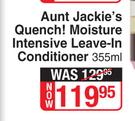 Aunt Jackie's Quench! Moisture Intensive Leave In Conditioner-355ml