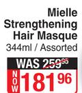 Mielle Strengthening Hair Masque Assorted-344ml