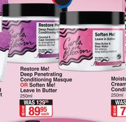 Curls In Bloom Restore Me! Deep Penetrating Conditioning Masque Or Soften Me! Leave In Butter-250ml