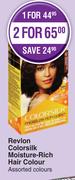 Revlon Colorsilk Moisture Rich Hair Colour Assorted Colours-For 2