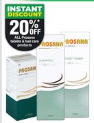 Prosana Intensive Shampoo Or Conditioner Assorted-200ml Each