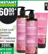 Be Care Love Superfoods Shampoo Or Conditioner Assorted-355ml Each