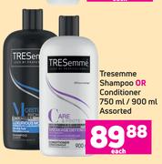 Tresemme Shampoo Or Conditioner Assorted-750ml/900ml Each 
