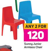 Sunny Junior Armless Chair-For Any 2